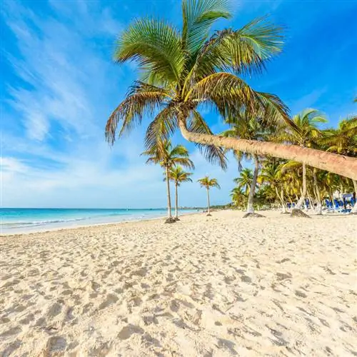 Пляж Парадайз в Тулуме, Мексика