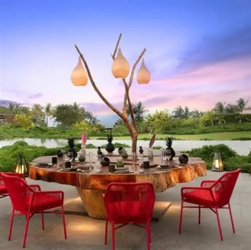 W Hotel Mesa 1 Обеденный опыт, Ужин на частном острове