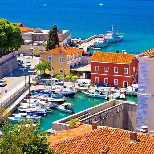 Гавань Задара, вид с городских стен, Хорватия