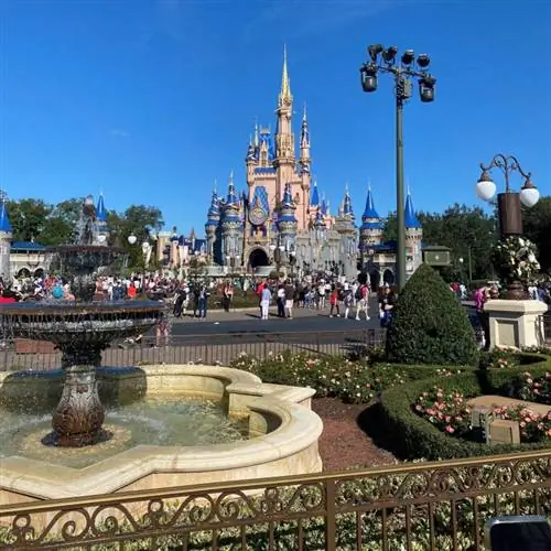 Внешняя архитектура и дизайн оформления знаменитого тематического парка «WALT DISNEY WORLD», расположенного в Орландо, Флорида, США.