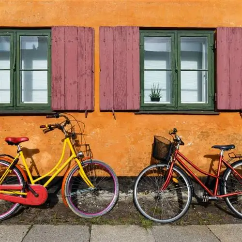 Копенгаген велосипеды против здания