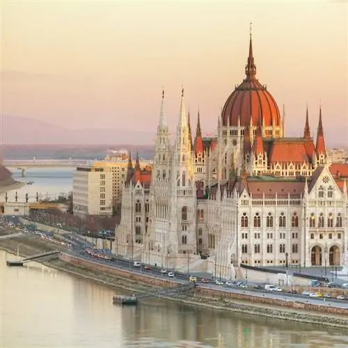 Вид на город Будапешт, Венгрия