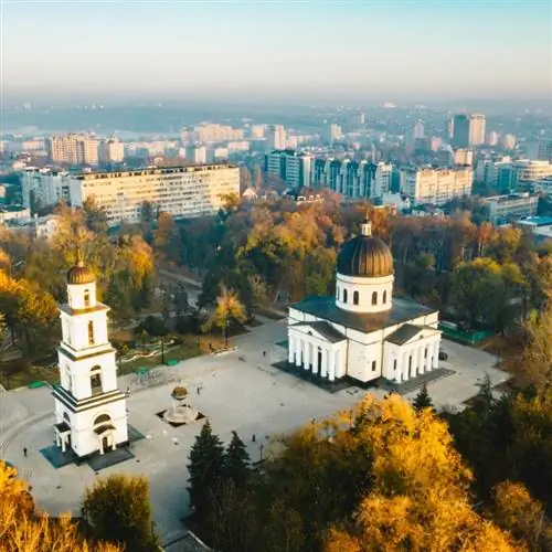 Кишинев, Молдова, линия горизонта