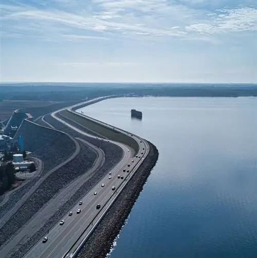 Ирмо, Южная Каролина, вид с воздуха на шоссе