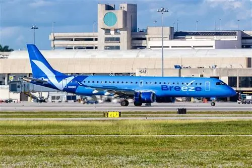 Breeze Airways предлагает сверхдешевые авиабилеты в 33 направления в США