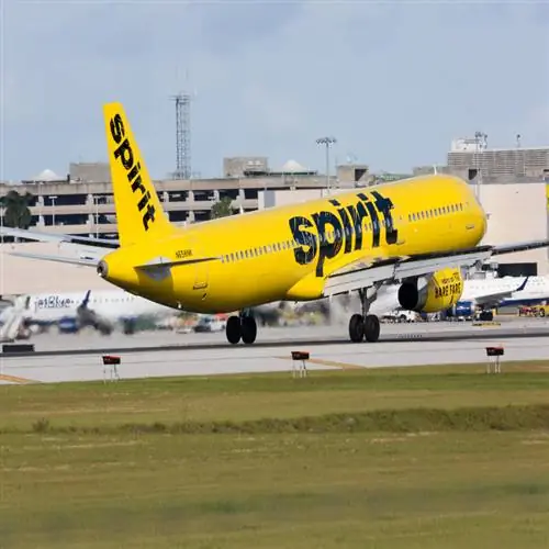 самолет духов взлетает