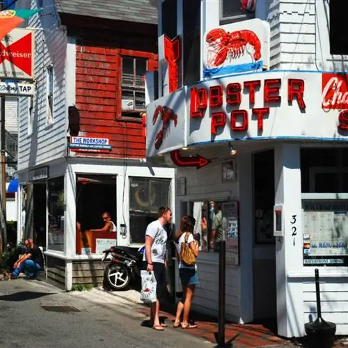 ресторан с омарами