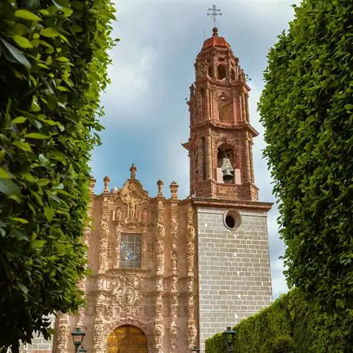 Церковь Сан-Франциско в Сан-Мигель-де-Альенде, Гуанахуато, Мексика