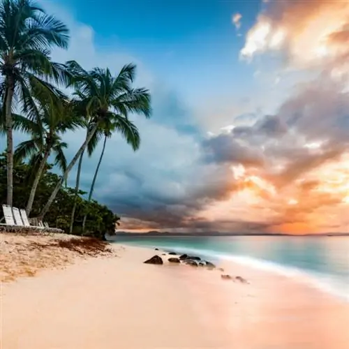 Закат на Кайо Левантадо, Доминиканская Республика