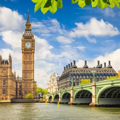 Биг Бен летом, Лондон