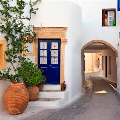 Традиционный греческий дом на Китире