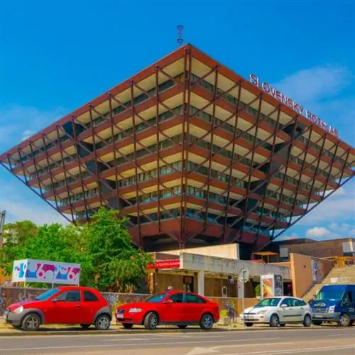 Здание словацкого радио в Братиславе