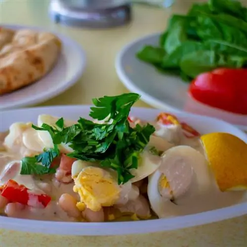 турецкое блюдо Пияз популярно в Анталии