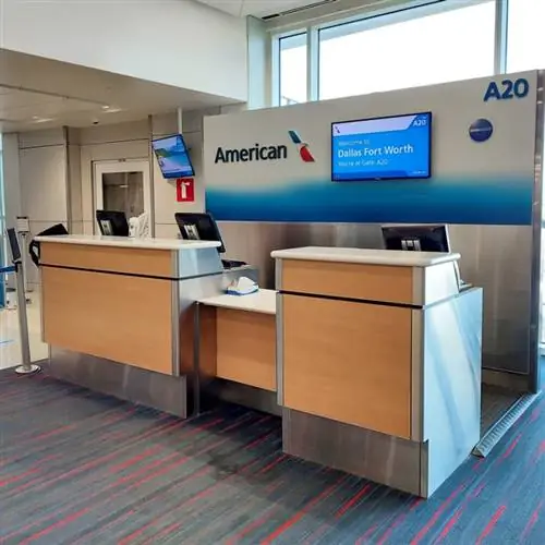 Аэропорт American Airlines Gate DFW