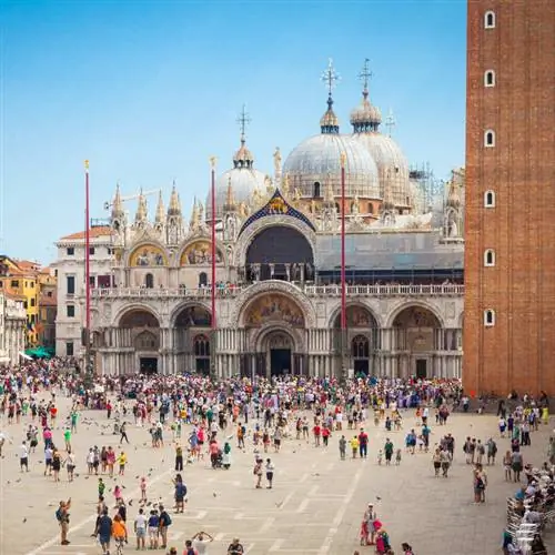 Площадь Святого Марка в Венеции, Италия