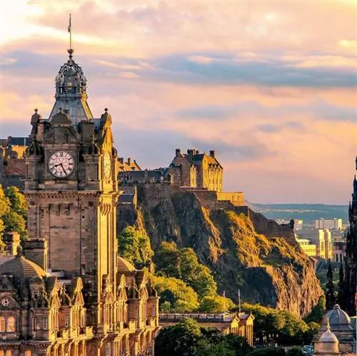 Эдинбургский горизонт, Шотландия