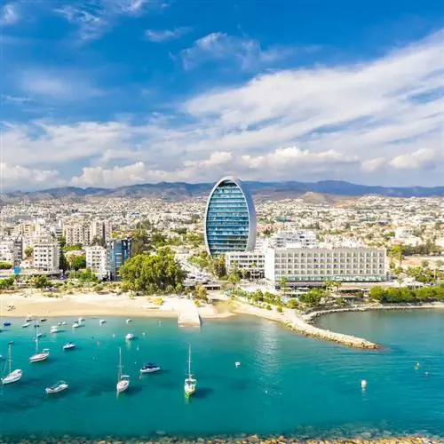 Панорама города Лимассол, Кипр
