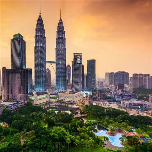 Куала-Лумпур, Малайзия, горизонт
