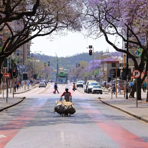 Движение в Претории, Южная Африка