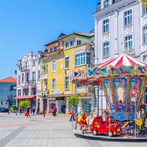 Пловдив, Болгария, яркий центр города