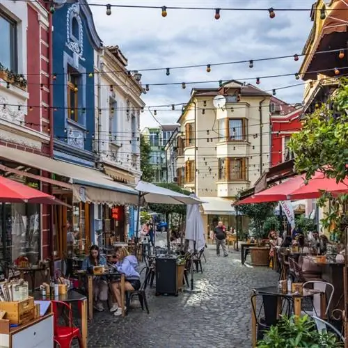 Капана, район хипстеров и ночной жизни в Пловдиве, Болгария