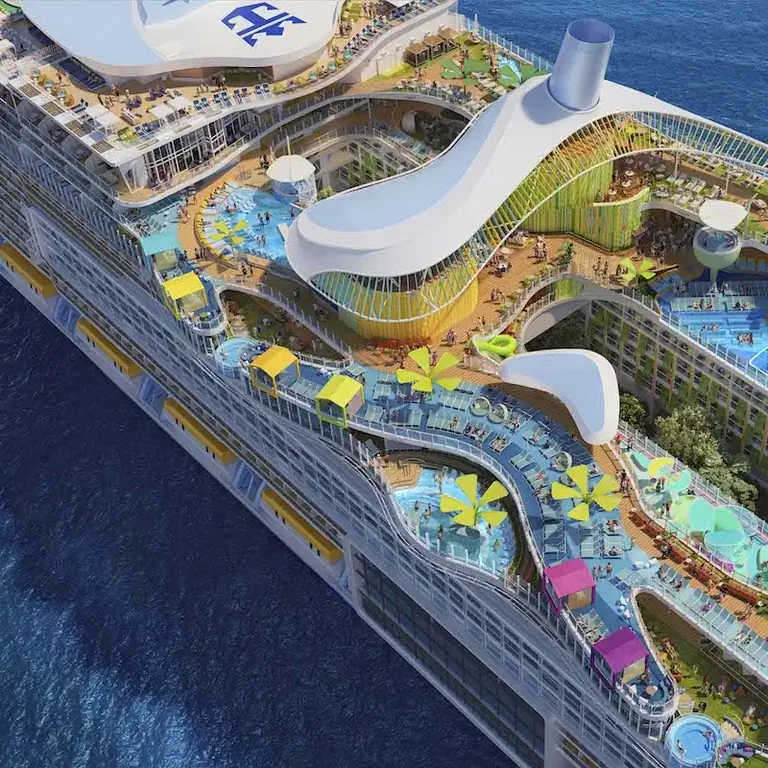 Королевский карибский круизный лайнер