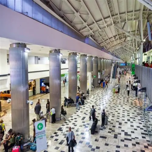 Терминал 1 аэропорта Мехико (MEX) в Мексике