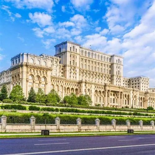 Румынский парламент в Бухаресте, Румыния, Восточная Европа