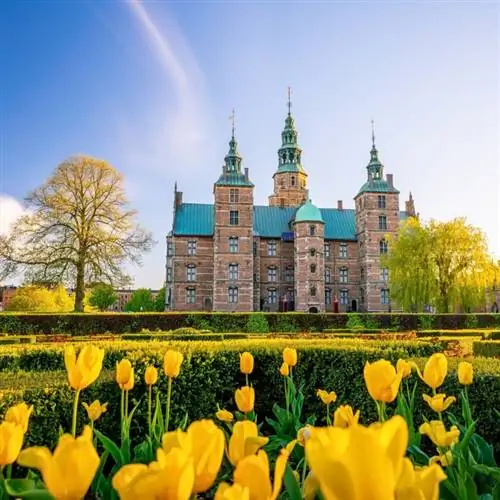 Замок Розенборг Копенгаген Дания