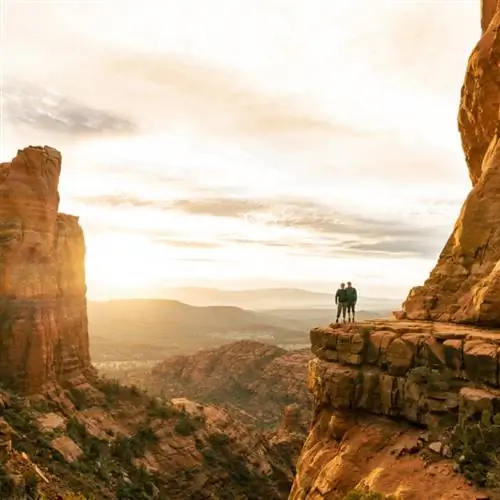 Седона Клифс Аризона Закат