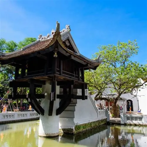 Ханой Пагода на одном столбе