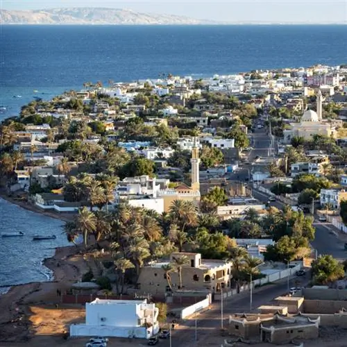 Дахаб Египет вид сверху