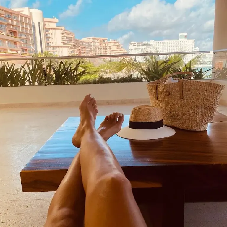 женщина в Канкуне