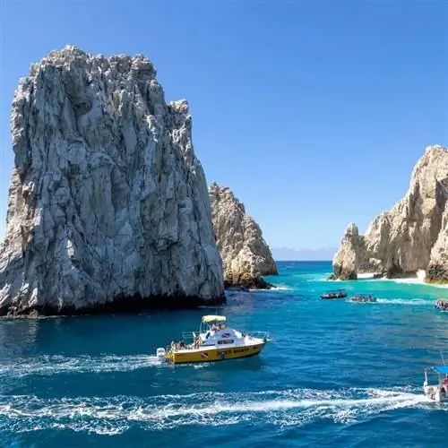 Знаменитая Арко-де-Лос-Кабос в Лос-Кабосе, Тихоокеанское побережье Мексики