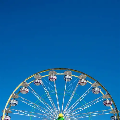 Колесо обозрения на фестивале Коачелла в Индио, Калифорния