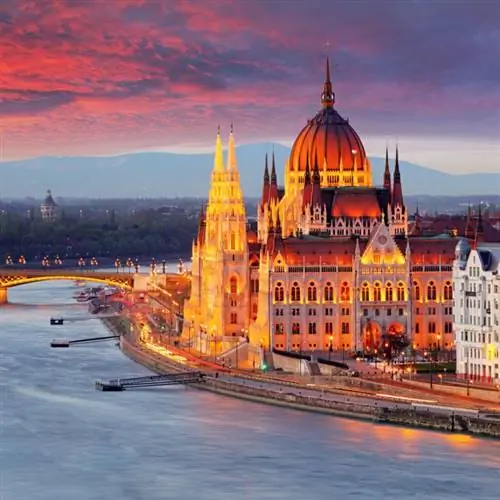 Будапешт на закате