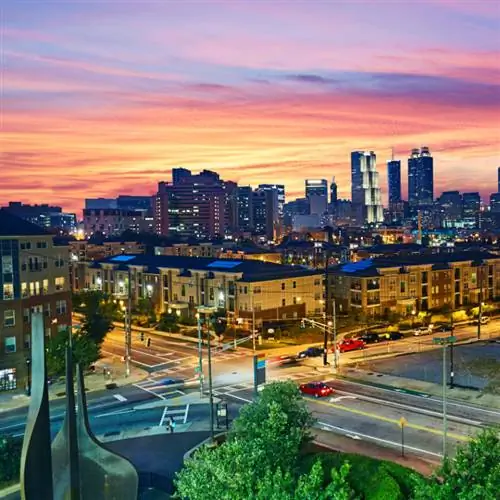 перекресток в Атланте, Джорджия