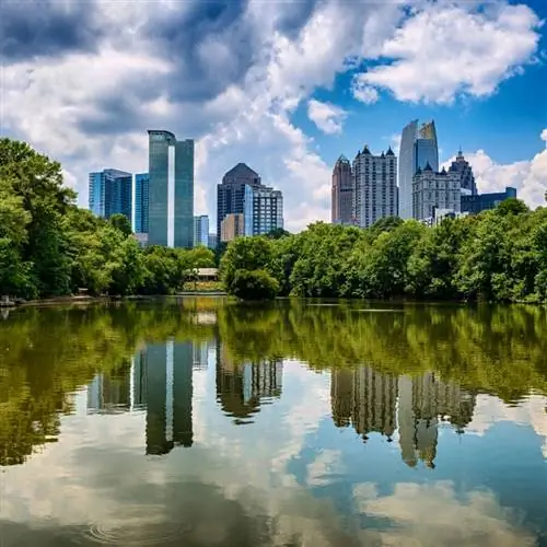 Горизонт центра Атланты, Джорджия