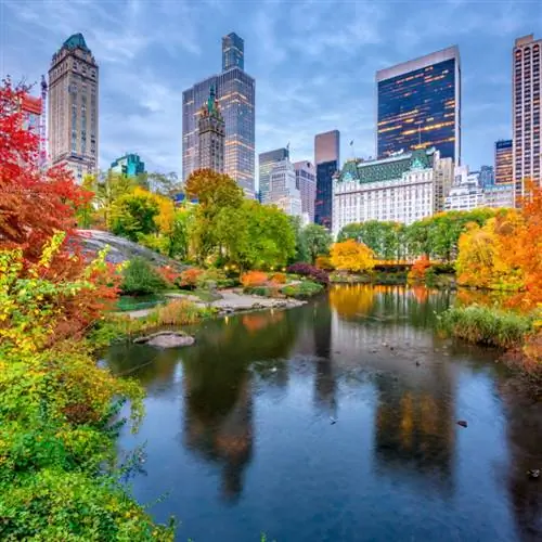 Нью-Йорк осенью