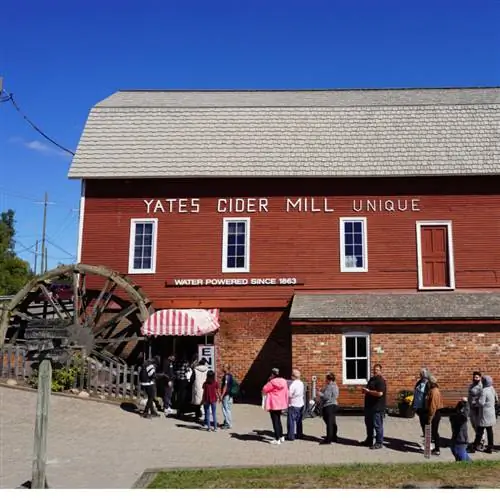 Производство сидра Йейтс в Мичигане