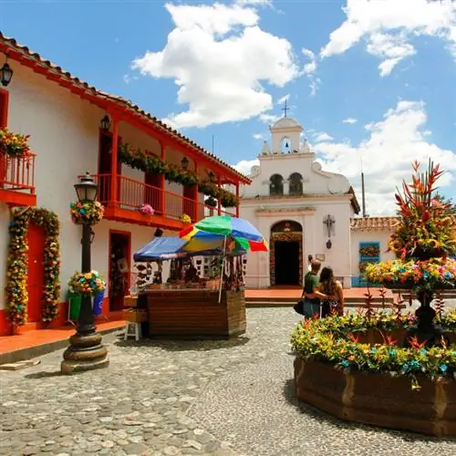 Эль-Пуэблито-Пайса в Медельине, Антиокия, Колумбия