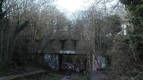 Старые железнодорожные платформы