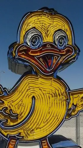 Вывеска "Гадкий утенок", Neon Boneyard, Лас-Вегас