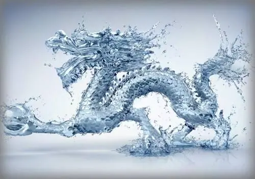 Скульптура водяного дракона работы Чжан Хуаня в отеле Shangri-La, Торонто Фото: Feng Shui Agency