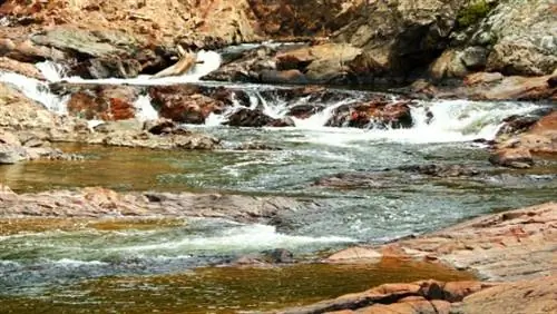 Водопад, Алгома, Онтарио и Группа семи, Экскурсионный поезд по каньону Агава