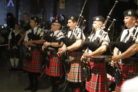 Шотландцы в полном разгаре в Виннипеге