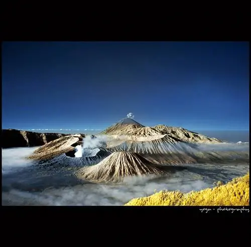 Индонезия, гора Бромо, фотографии горы Бромо