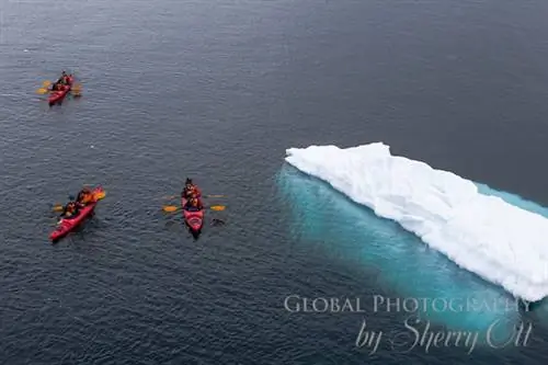 Приблизиться к айсбергам