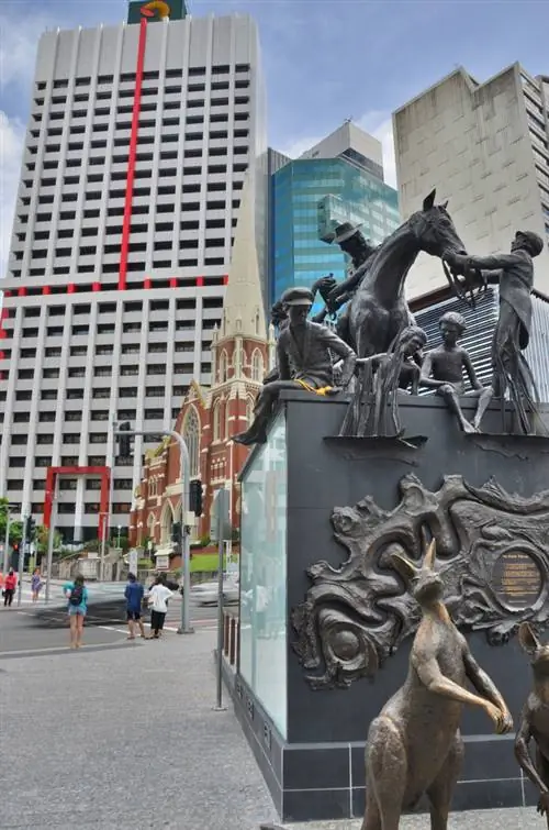 Эклектичный центральный деловой район Брисбена