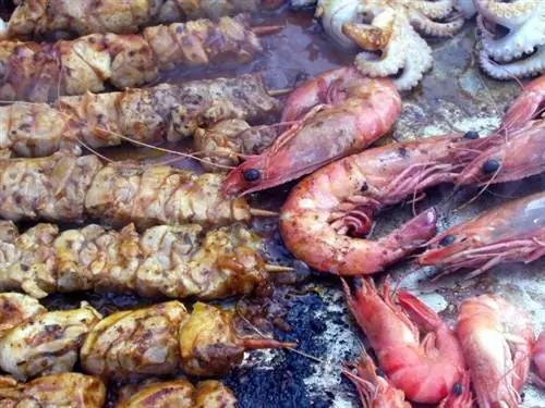 креветки на барби